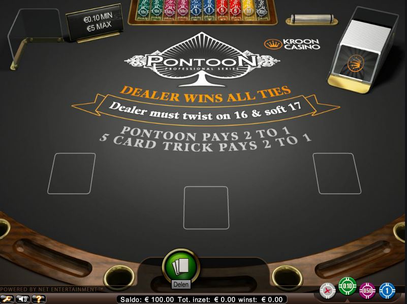 Blackjack gelijkspel